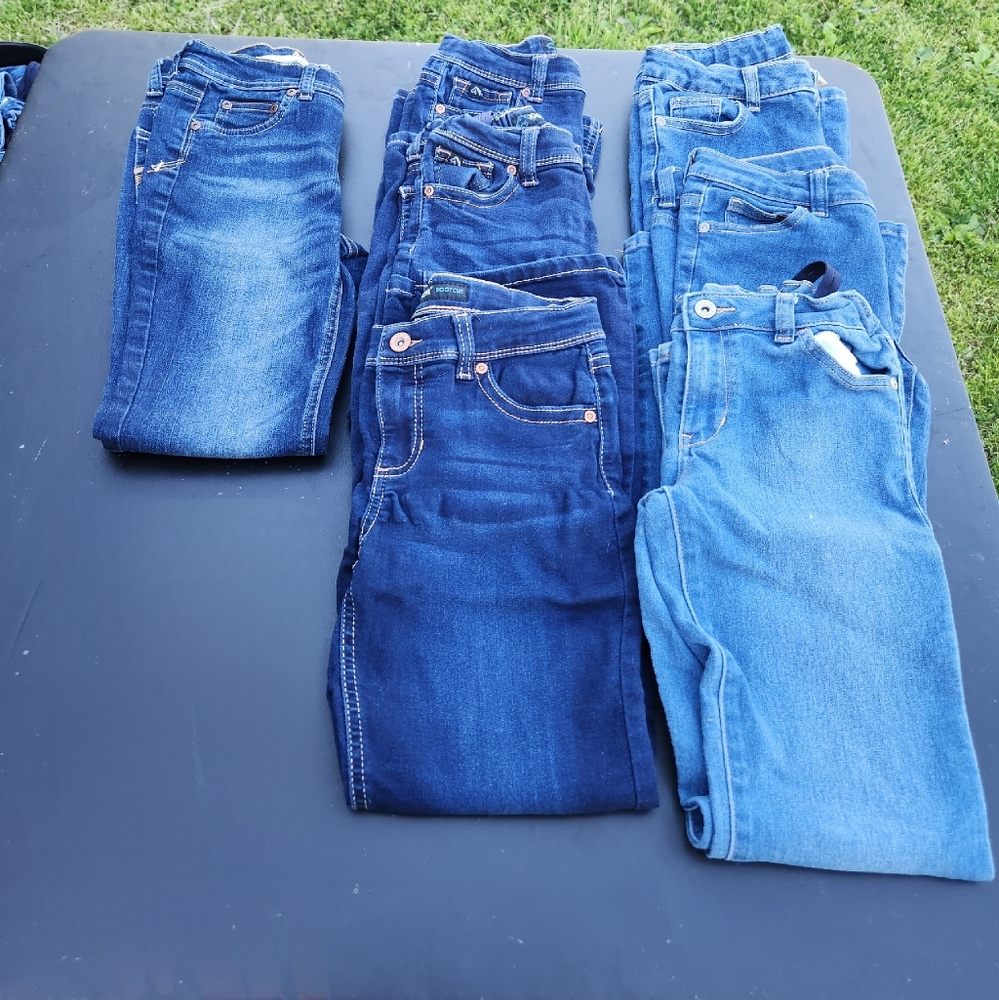 Girls size 10 regular boot cut jeans
